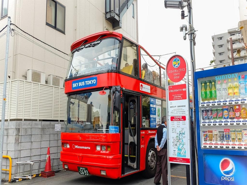 Sky Hop Bus Tokyo - Ticket