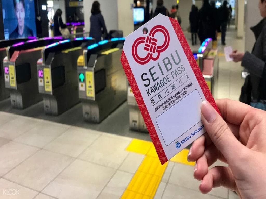SEIBU Kawagoe Same Day Round-Trip Pass  1